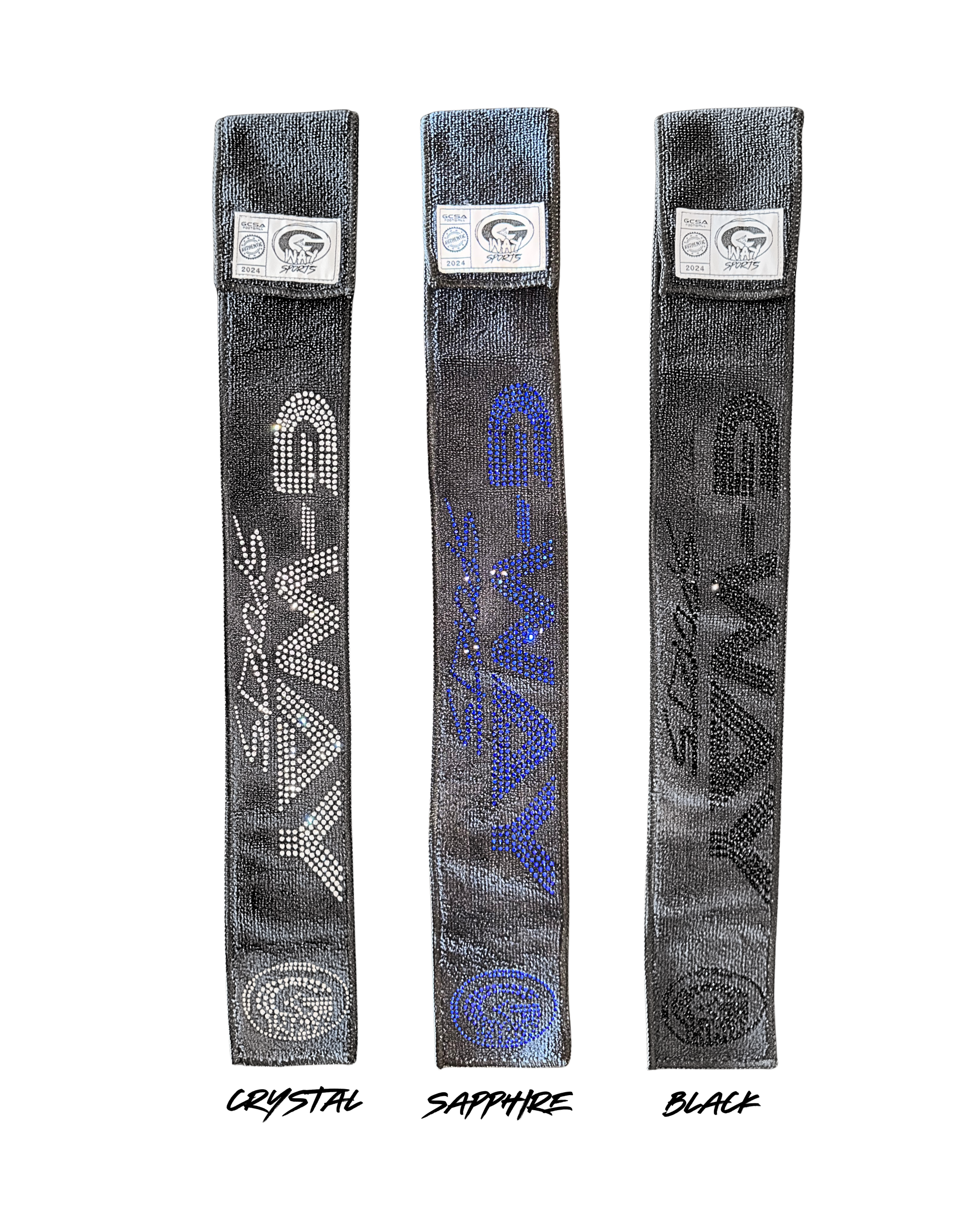 Black Rhinestone Towel