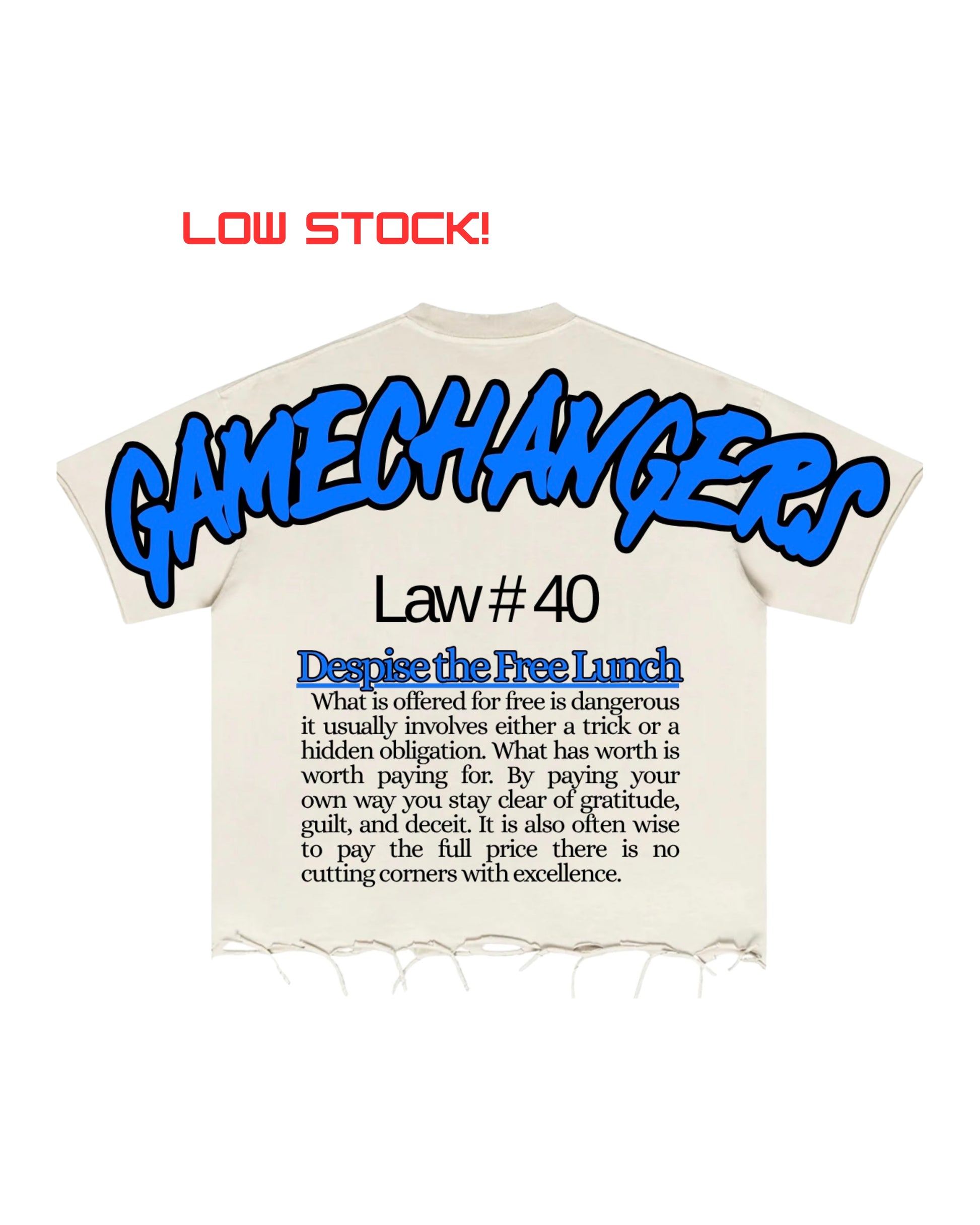 LAW 40 SHIRT CREAM