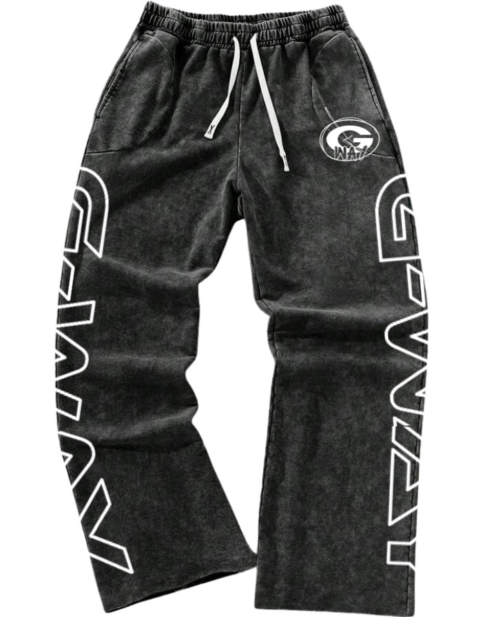 G WAY FLARE SWEAT PANTS